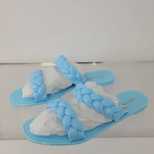Fashion  Nova Braided Jelly Sandals
